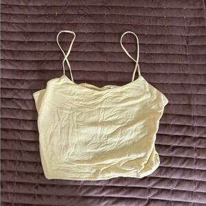 PacSun Light Yellow Camisole Top